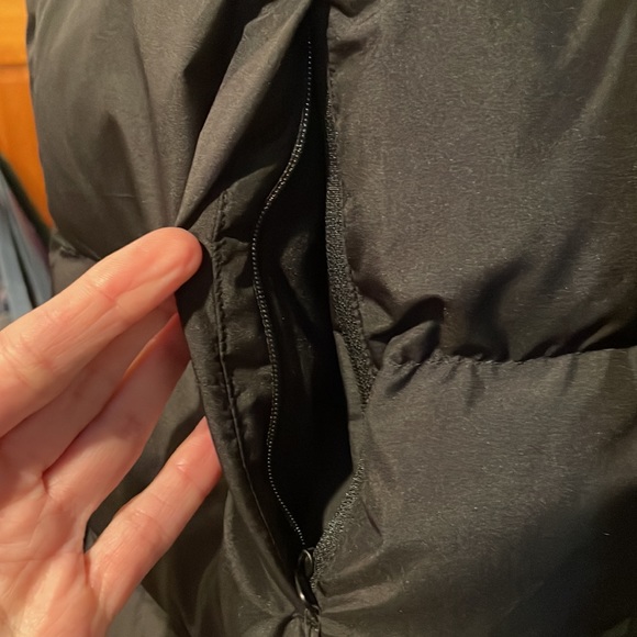 Long Black North Face Women’s Black Puffer Jacket W Metropolis TNF Black - Picture 11 of 14